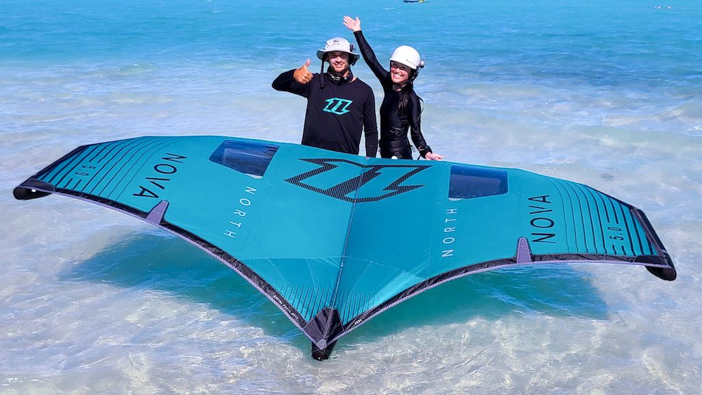 Wing foil and kiteboarding lessons for all levels in the Turks and Caicos with onda water sports